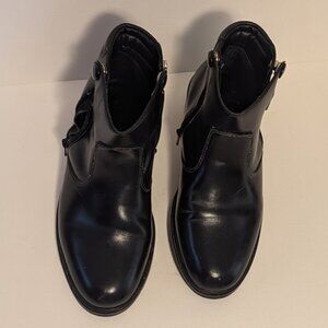 Horse Globe Equestrian Paddock Boots in Black Size 6.5 Made in England